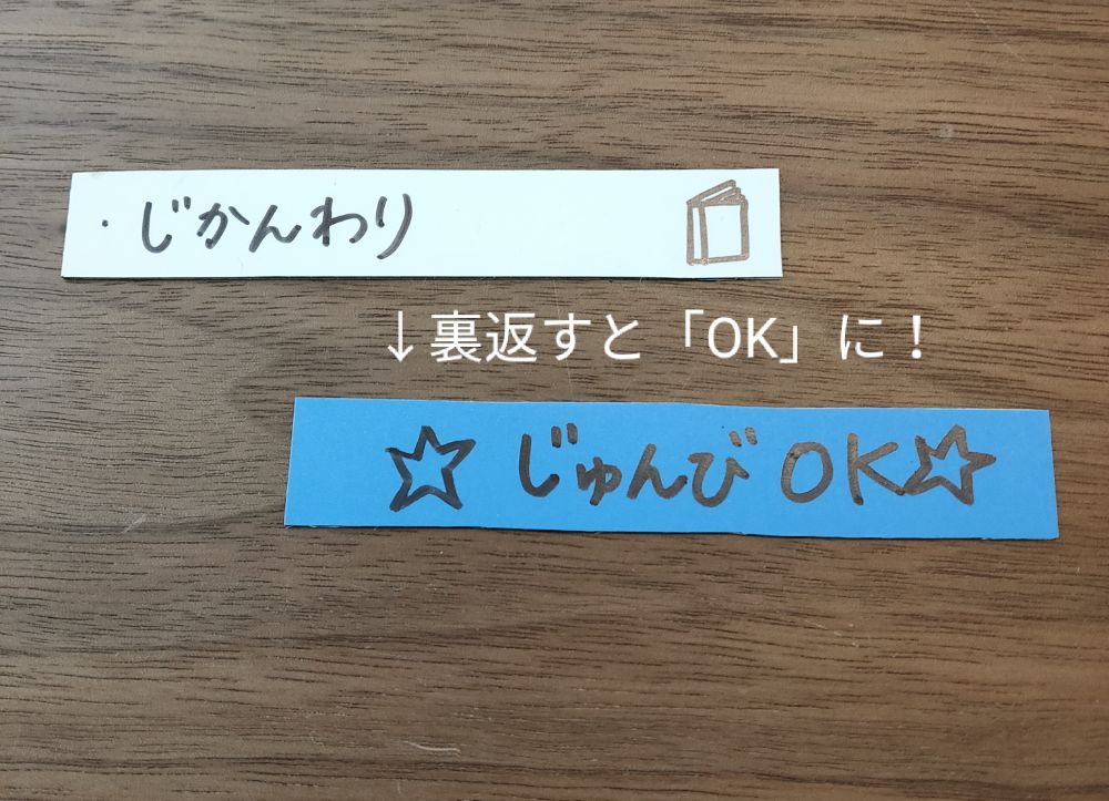 お支度ボードを手作りしよう 100均のマグネットで簡単に忘れ物対策 保育士ママの子育て応援情報おひさまブログ